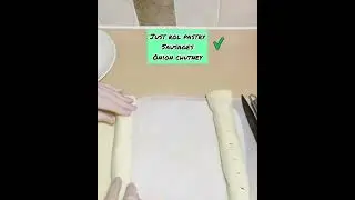 Create sausage rolls