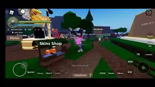 Buying Skin skill in Dragon Blox