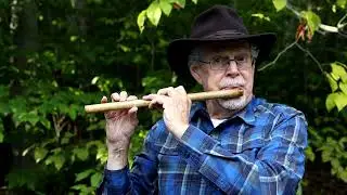 The shape-note sacred tune 'Babel's Streams' by Timothy Seaman on 3 instruments at Spruce Knob, WV