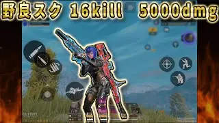 スクワッド 16キル 5000ダメージ 【CODモバイル バトロワ】