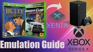 Xenia X Box 360 Emulation Tutorial Guide UPDATED: X Box Series X 