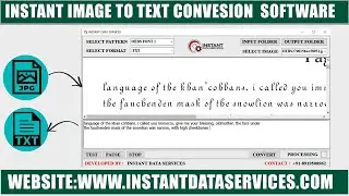 Image to Text Conversion Software | Notepad Converter
