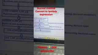 Covert normal method to lambda expression in java 8