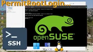 Configurer permitrootlogin sur OpenSuse