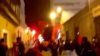 Caminata rojinegra FBC MELGAR vs LOS ASNOS