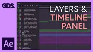 Layers & The Timeline Panel In Adobe After Effects Ep3/48 [Adobe After Effects for Beginners]