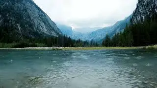 A Picturesque View of a Landscape while Raining | Free Stock Video Footage HD 4K