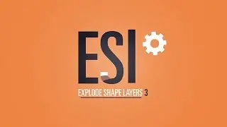After Effects Scripts Explode shape layer 3 Tutorial