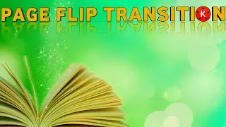 How To Add Page Flip Transition In Pictures Or Videos|Kinemaster Tutorial 2022