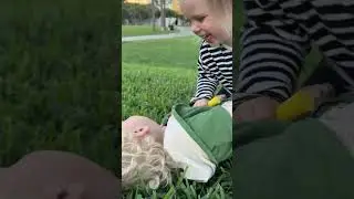 Funny Kids laugh! Naomi tickles David
