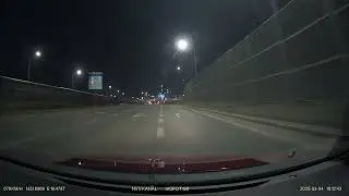 Hallucinogenic speed limit sign