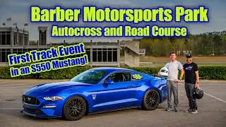 Barber Motorsports Park in a 2018 Mustang GT