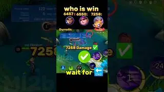 WHO IS WINNER DAMAGE Tutorial Mobile legends #ml2b #mlbb #tutorial