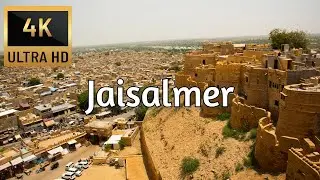 🇮🇳 JAISALMER, INDIA [4K] Drone Tour - Best Drone Compilation - Trips On Couch