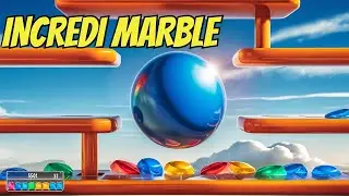 Играем в игру IncrediMarble. Мраморные шарики