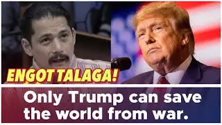 Mas NANANALIG pa kay Pres Trump kesa sa kaniyang DIOS si Sen Robin Padilla