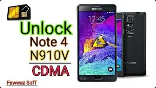Unlock SIM Card | SAMSUNG GALAXY Note 4 | SM N910V | CDMA Network