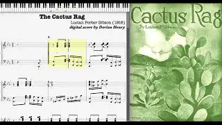 The Cactus Rag by Lucian Porter Gibson (1916, Ragtime piano)