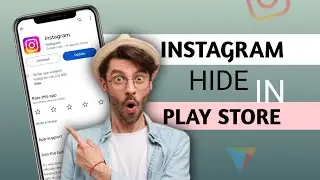How to hide Instagram in play store ! 😎instagram ko play store me kaise hide kare !!