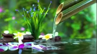 Water Fountain Bamboo , Relaxing Music 🌿 Soothing Music for Sleep, Meditation Music, Stress Relief