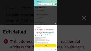 How To Change Delivery Address on Amazon App 📦