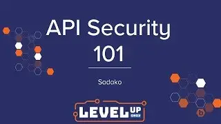 API Security 101 by Sadako