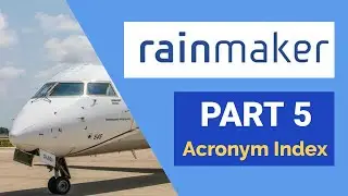GoJet Pilot Group Rainmaker - Crewpay Part 5: Acronym Index