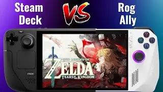 The Legend of Zelda: Tears of the Kingdom | Steam Deck Vs ROG Ally | Yuzu EA 3709