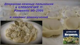 Лучшее пельменное тесто в ХЛЕБОПЕЧКЕ Panasonic SD-2501