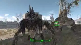 Fallout 4: Deathclaw follower (mod)