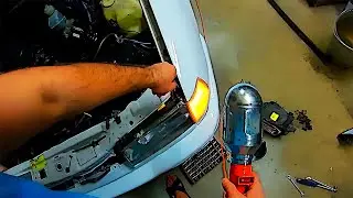 Работа с авто Опель вектра продолжается! Сборка полным ходом