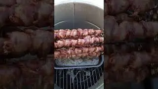 Куриные сердечки 1 КГ., на самодельном вертеле.