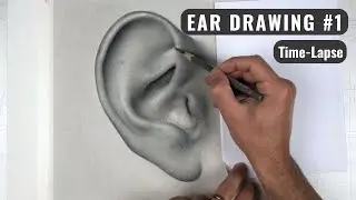 Ear Drawing - Time-Lapse Video