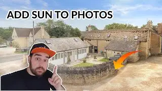 Virtual Staging Real Estate | How to Add Sunlight to Exterior Photos