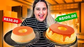 PROVANDO O PUDIM MAIS CARO vs MAIS BARATO | CASAL NASCIMENTO