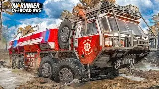 SNOWRUNNER #65: Löschwasser für das Waldbrand-Gebiet | OFFROAD Simulation