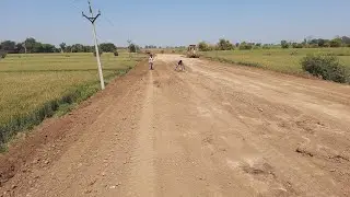 EARTHWORK OF HIGHWAY//SUBGRADE PREPRATION BY CAT GRADER//GRADING SOIL FOR SUBGRADE