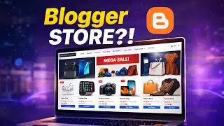 E-Commerce Store Blogger Temmplate | Now Building an Online Store on Blogger Is Easy #blogger #store