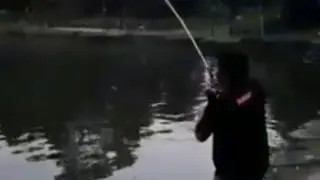 Pacu Andrenalin Dengan Memancing Patin Mekong 17 Kilogram Up