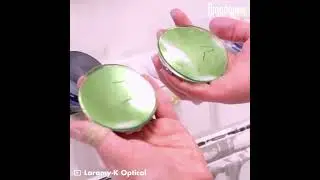 This is how uncut lenses are made at Laramy-K Optical