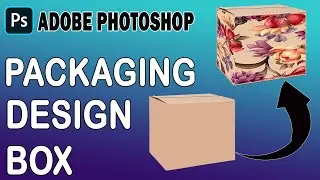 How to Make Box Design in Photoshop 2023 | Box Design | Packaging Box Design | Designing of Box