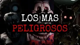 Los 7 ANIMATRONICOS Más PELIGROSOS De FNaF🐻⚠️