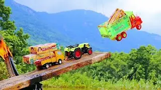 Bolero Pickup Accident Biggest Deep Pit Pulling Out Dump | Parle-G Loading|Mahindra Bolero|