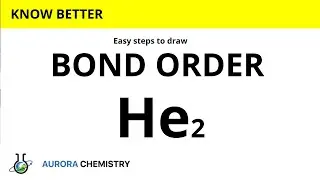 BOND ORDER of He2 molecule || Bond order of HELIUM MOLECULE