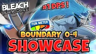 TOP OF THE TIER LIST ! #1 DPS PANTERA GRIMMJOW BOUNDARY SHOWCASE (B0-B4) - Bleach Soul Resonance