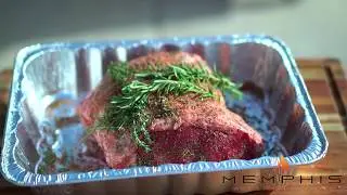 Smoked Prime Rib with Au Jus