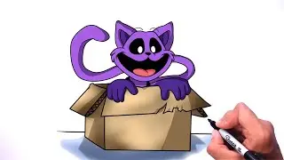 How to Draw New CATNAP | Poppy Playtime - Chapter 3 Step by step
