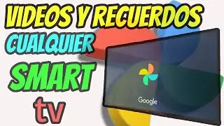 como mostrar Google fotos en SMART TV/cualquier tv
