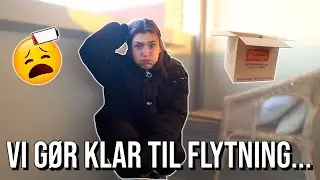 VI GØR KLAR TIL FLYTNING, UNBOXING AF KAFFEMASKINE & AFSTRESNING
