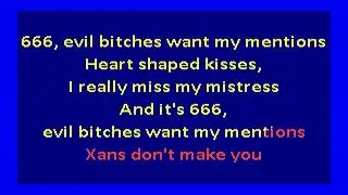 Lil Xan -  Betrayed (karaoke)